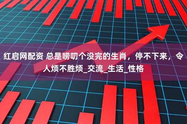 红启网配资 总是唠叨个没完的生肖，停不下来，令人烦不胜烦_交流_生活_性格